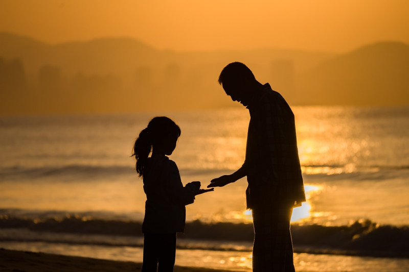 Padre con su hija