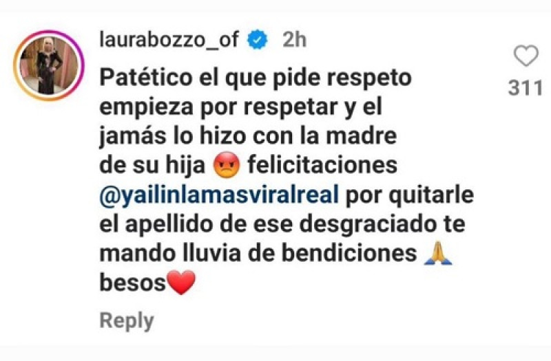 Comentario de Laura Bozzo