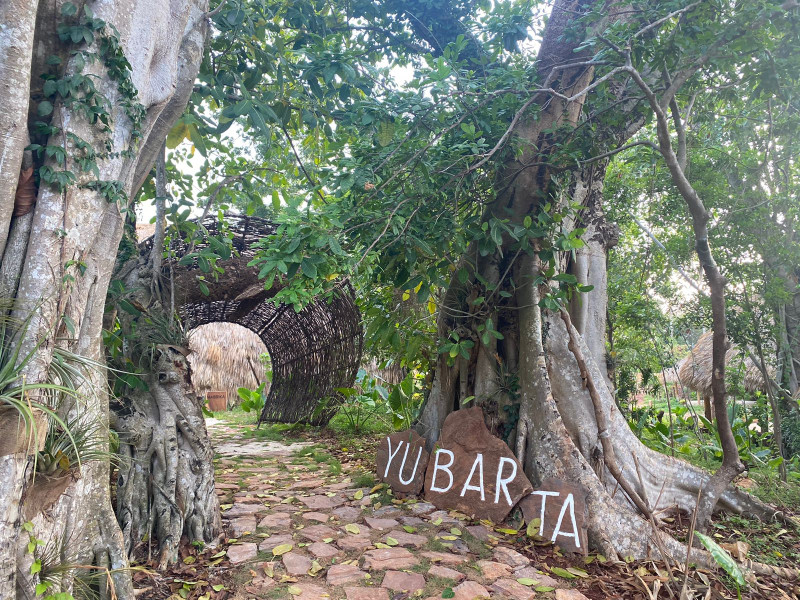 Yubarta, espacio considerado como el corazón de la isla.
