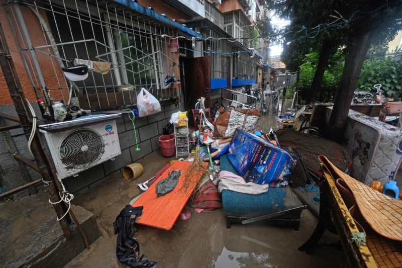 Lluvias en China