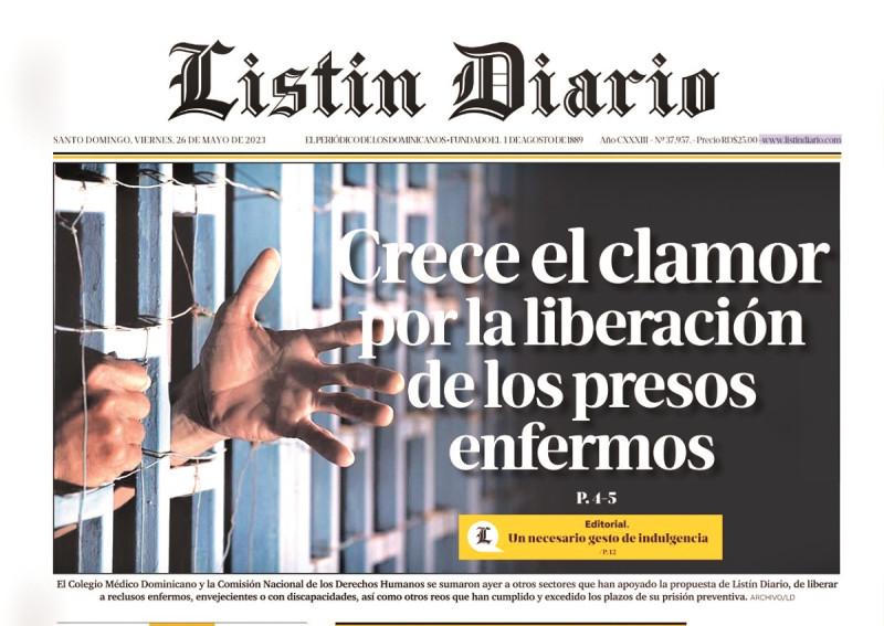 En mayo de este año Listín Diario presentó una serie de reportajes sobre la condición de presos con enfermedades mentales y otros padecimientos.