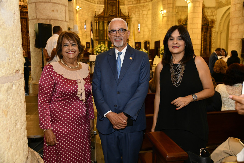 Verónica Sención, Wilson Rodríguez y Liza Arzeno