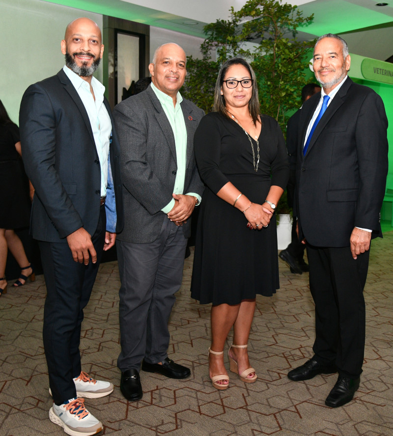 René Castillo, Geraldo Sánchez, Osmarliyn Toro y Pedro Ayuso