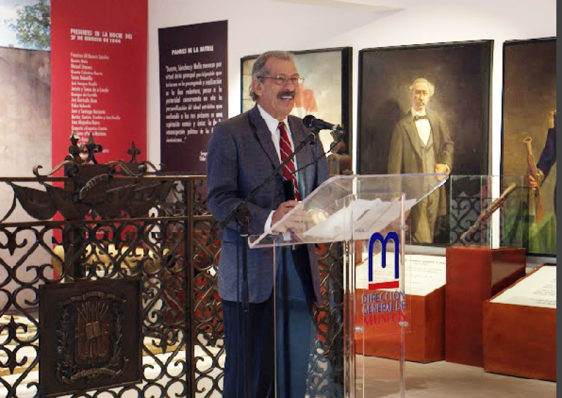 José G. Guerrero Sánchez, director del Museo Nacional de Historia y Geografía.