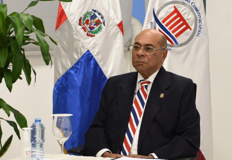 Milton Ray Guevara, presidente del Tribunal Constitucional.