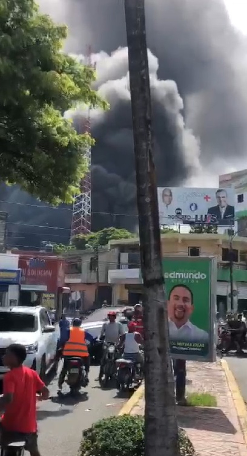 Incendio en San Cristóbal