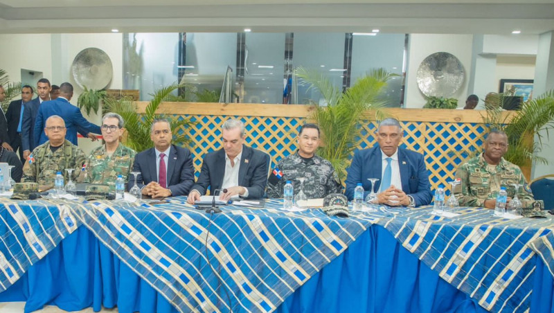 El presidente Luis Abinader encabezó la reunión del Plan de Seguridad.