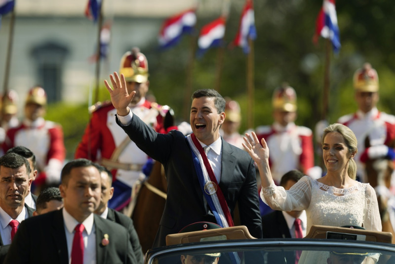 El nuevo presidente de Paraguay, Santiago Peña