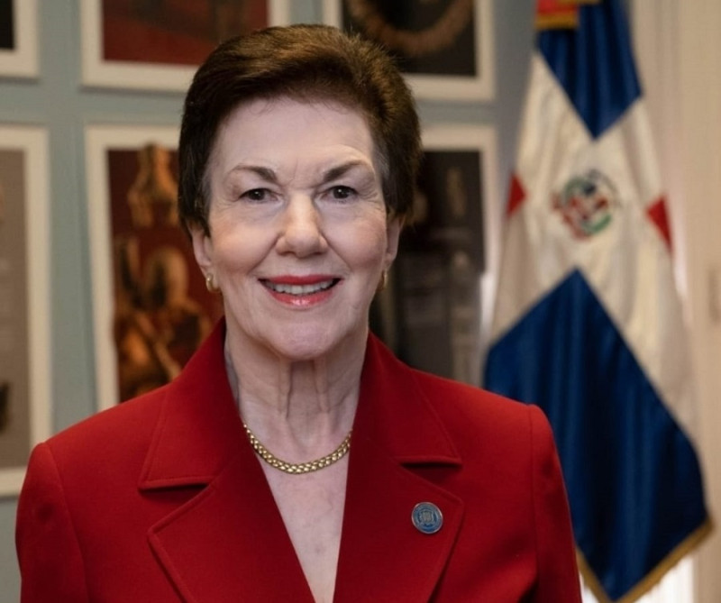 Sonia Guzmán, embajadora de República Dominicana en Estados Unidos.