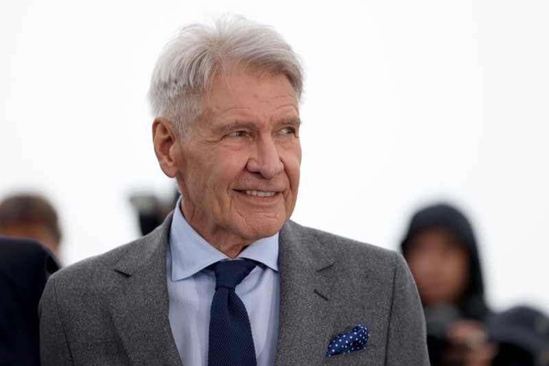 El actor Harrison Ford en el Festival de Cannes.
