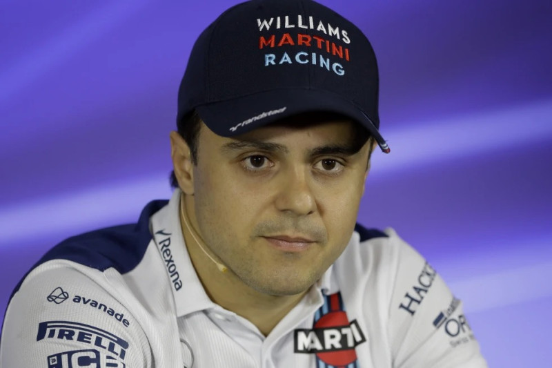 El piloto de Williams Felipe Massa durante una rueda de prensa previo al Gran Premio de Brasil, el 9 de noviembre de 2017, en Sao Paulo.