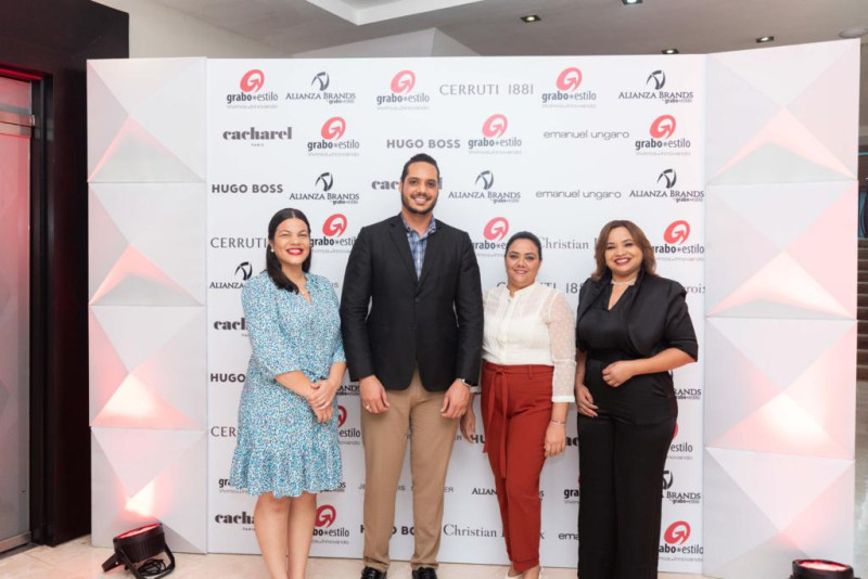 Fernanda Payano, Germán Rodríguez, Lizbeth Guillen y Sugelen Beltré