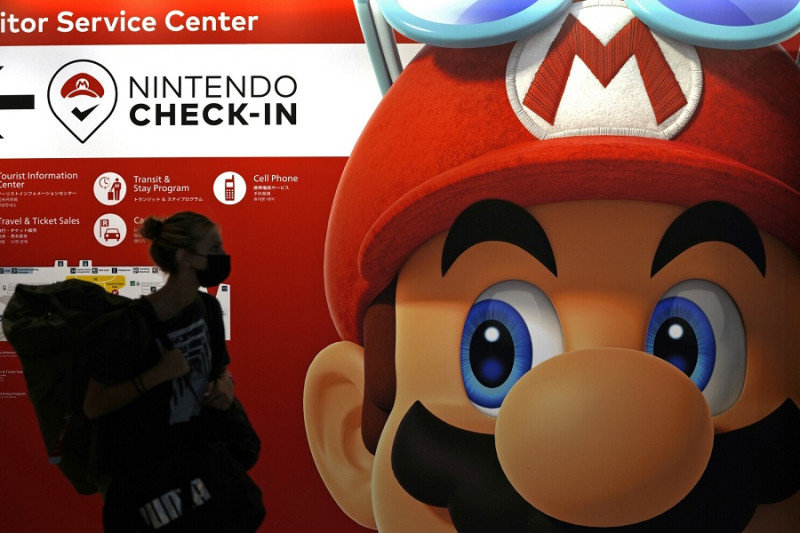 Charles Martinet, la voz de Mario en los juegos de Nintendo desde la década de 1990, se retira, confirmó Nintendo of America el lunes 10 de agosto. 21. (Foto AP/Shuji Kajiyama, archivo)