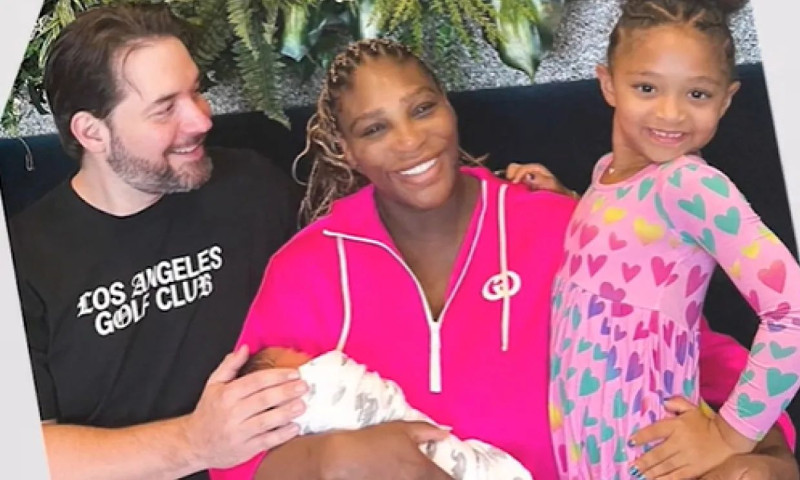Serena Williams se convirtió en madre por segunda vez
