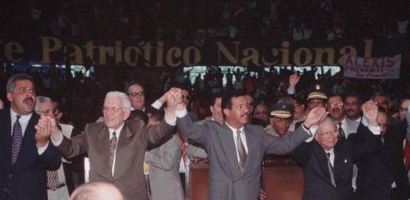 En 1996 Balaguer y Bosch se aliaron para impedir el triunfo de Peña Gómez.