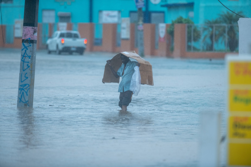 La tormenta tropical Franklin dejó gran cantidad de lluvias en el país.