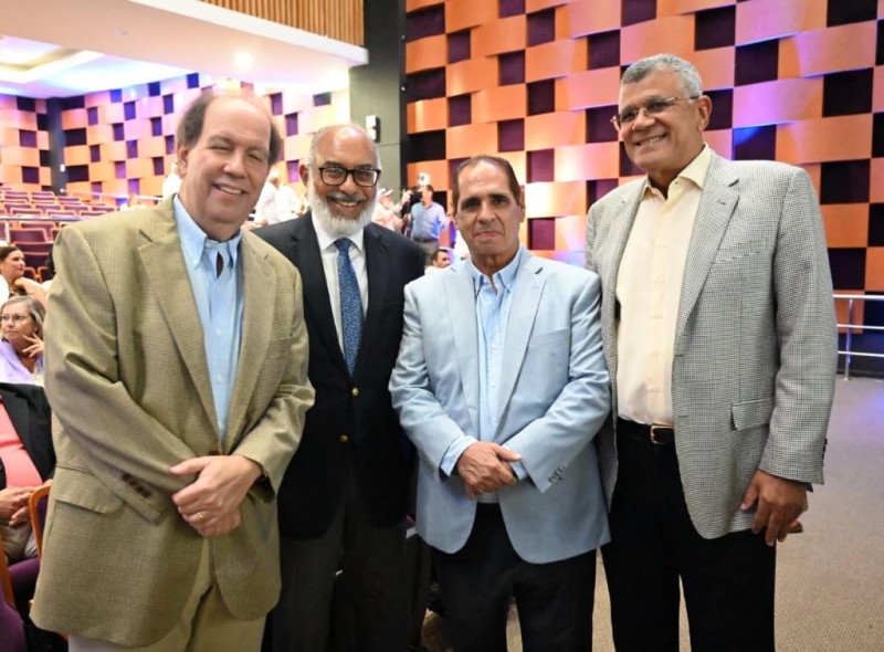 Felipe Vicini, Persio Maldonado, Héctor J. Cruz y Rafael Villalona