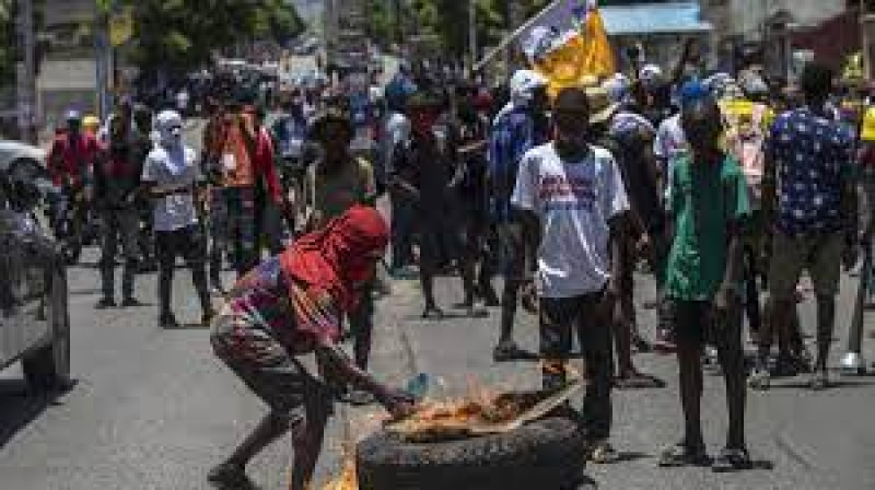 Haití vive un estado de crisis social y política y de ingobernabildiad.