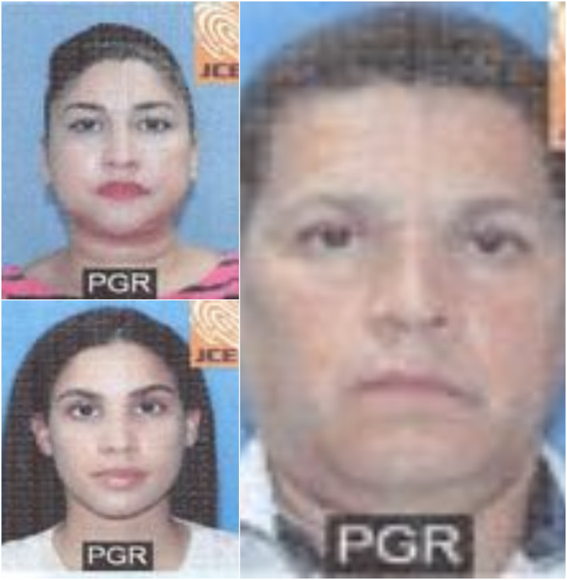 Edward Armando Vidal Garrido, su esposa Maribel Sandoval Almanzar de Vidal y a la hija de ambos Mercedes Altagracia Vidal Sandoval, son señalados como los responsables del siniestro del 14 de agosto en San Cristóbal.