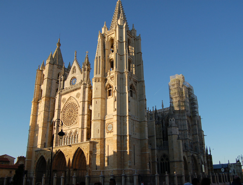 Puerta principal de la Catedral de León