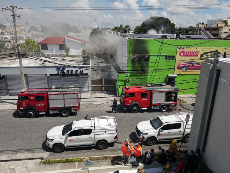 Incendio ferretería