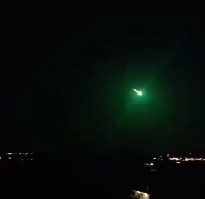 Meteorito en Turquía