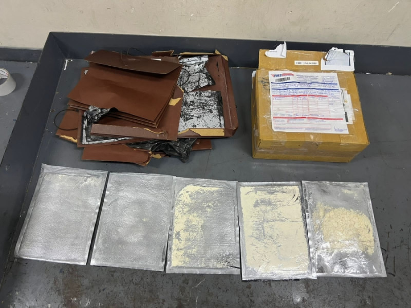 folders rellenos de cocaína que serian enviados a  de Australia