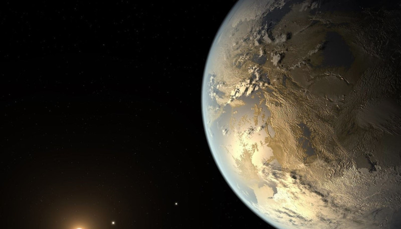 Fotografía ilustrativa de Exoplaneta.