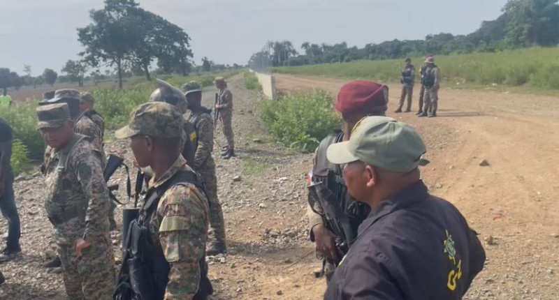 El Cuerpo Especializado en Seguridad Fronteriza Terrestre (Cesfront) y el Ejército han mantenido un patrullaje constante en la zona