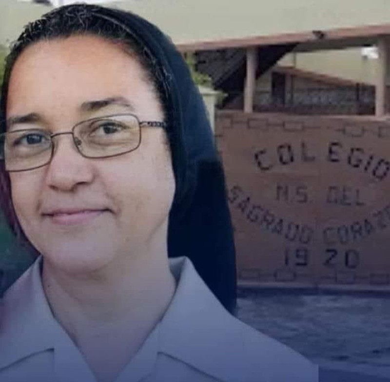 Sor Sonia Hernádez, exdirectora del Centro Educativo Sagrado Corazón de Jesús, ubicado en Salcedo