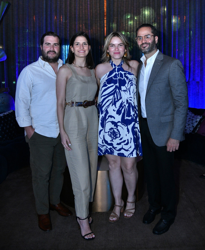 Sebastian Álvarez, María Alejandra Castillo, Karla Leschhorn y Michael Cruz.