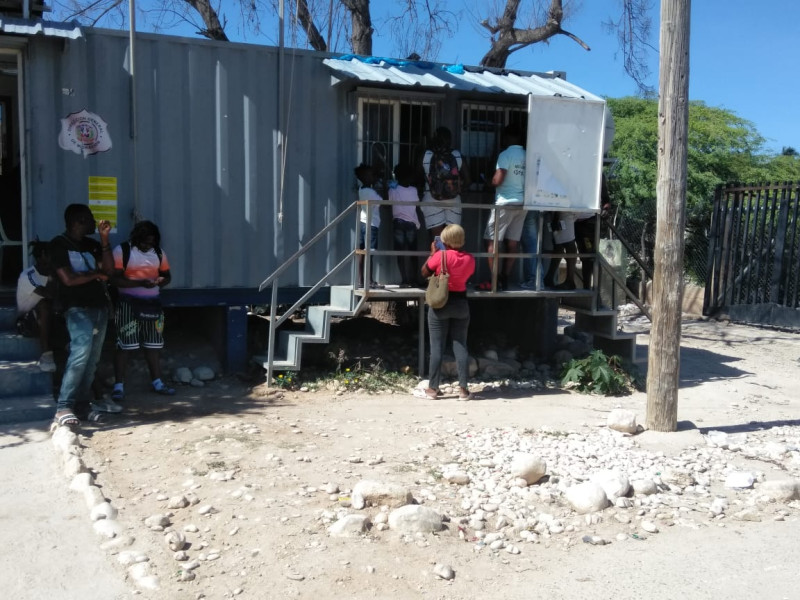 Haitianos en Pedernales