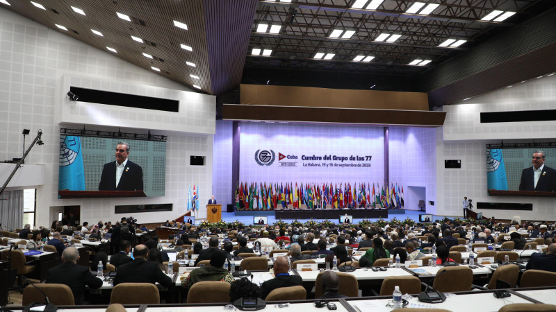 El presidente Luis Abinader pronunció un discurso en Cumbre de La Habana.