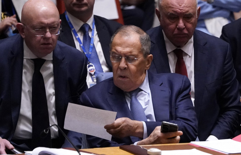 Serguei Lavrov, ministro de Relaciones Exteriores de Rusia.