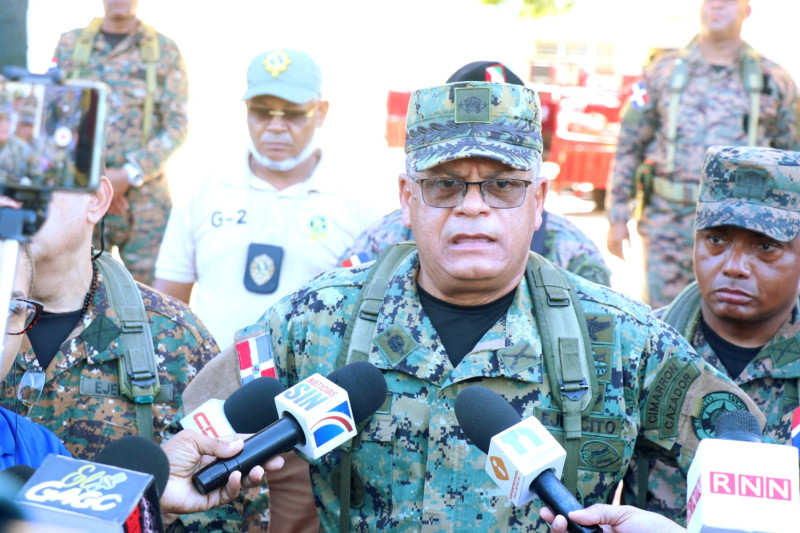 Carlos Fernández Onofre, comandante general del Ejército,