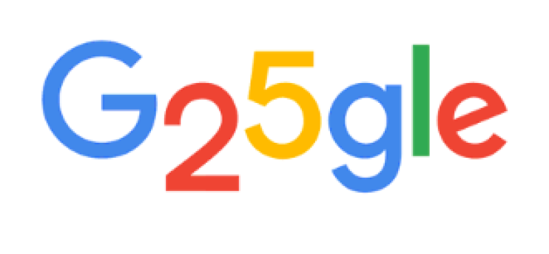 La palabra "Google" se ha transformado en "G25gle" en la página principal de este motor de búsqueda