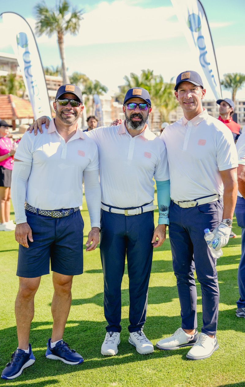 Junior Tolentino, Roberto Rodríguez y Magín Ferreiro