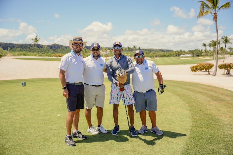 Ricardo Vélez, Oliver Cuello, Wenchi Peralta y Gabriel Alfonso