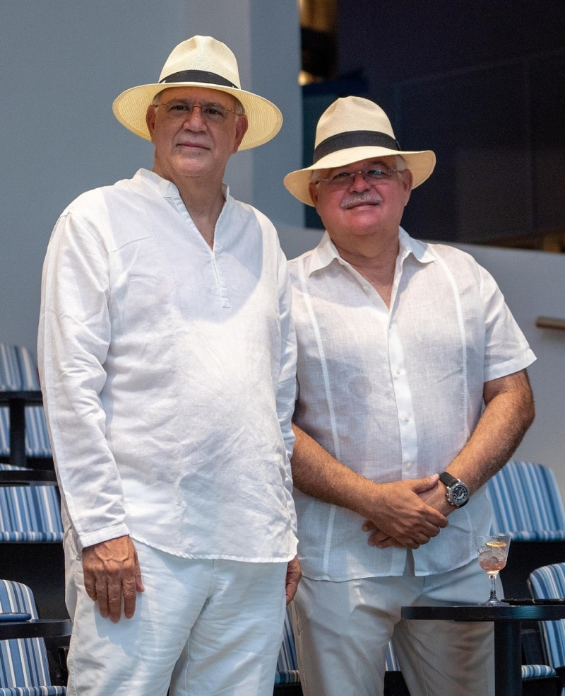Gustavo Batista y Luis Saviñón.