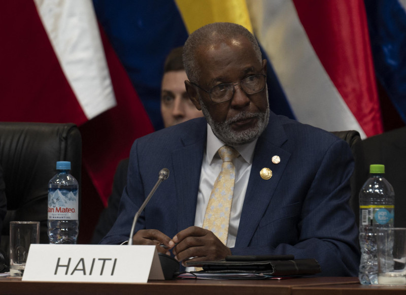 Jean Victor Généus, ministro de Relaciones Exteriores de Haití.