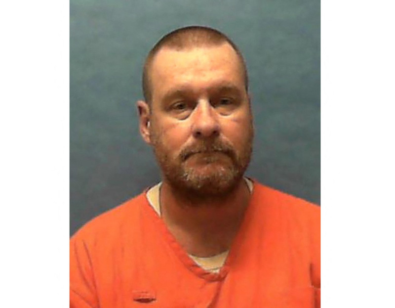Esta fotografía de registro sin fecha obtenida del Departamento Correccional de Florida muestra al preso condenado a muerte Michael Zack. Zack, condenado por asesinar a dos mujeres en 1996, fue ejecutado mediante inyección letal el 3 de octubre de 2023, informaron medios locales.