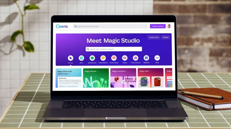 Magic Studio de Canva.