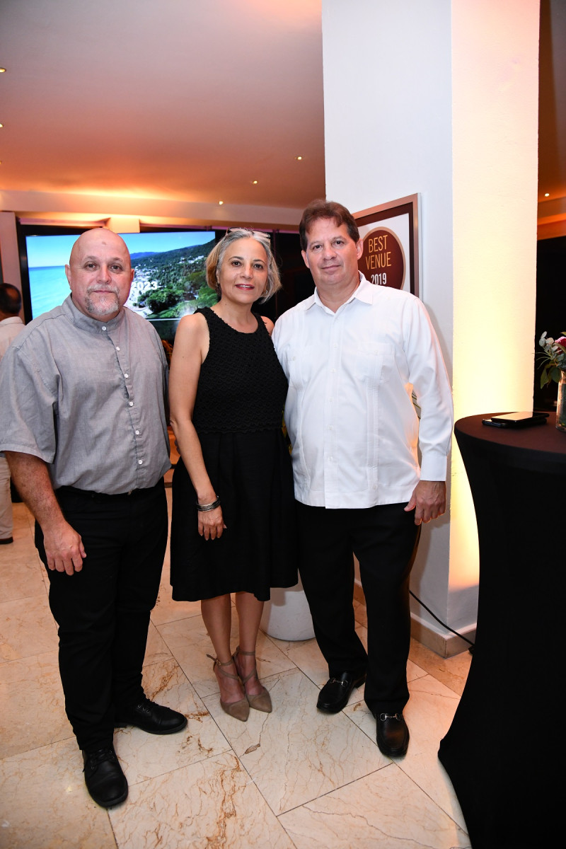 Javier Noguera, Victoria Luna y José Luis Márquez.