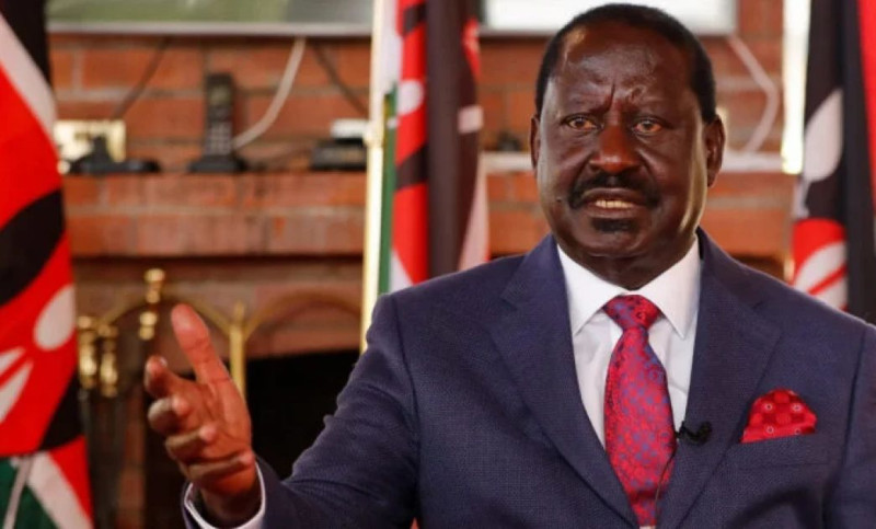 Raila Odinga, exprimer ministro y líder de la oposición de Kenia.