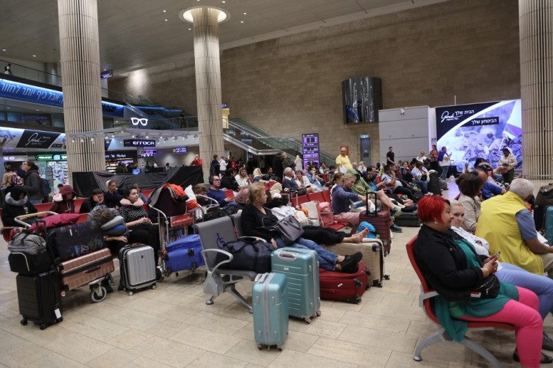 aeropuerto Ben Gurion cerca de Tel Aviv, Israel