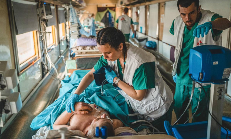 Médicos sin Fronteras (MSF) en Gaza.