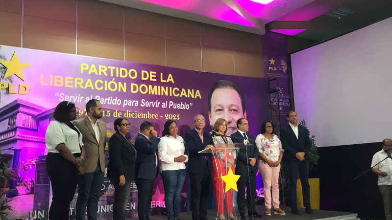 Miembros de la Comisión Nacional Electoral del Partido de la Liberación Dominicana.