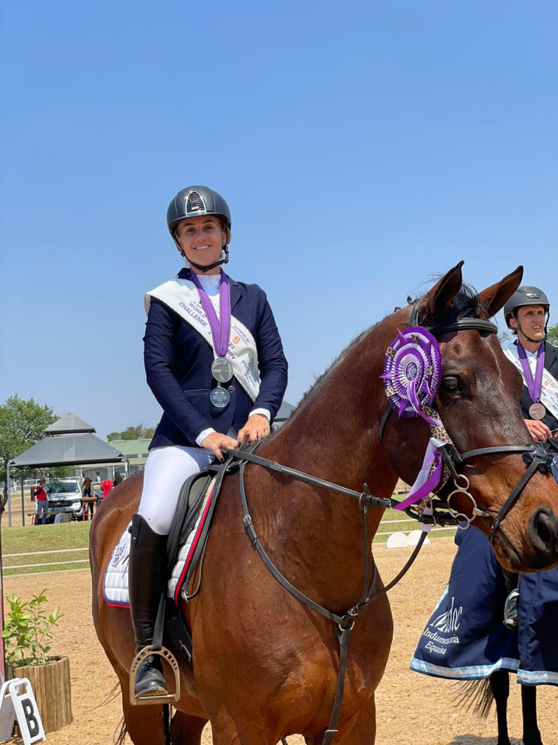 Giorgia Ieromazzo se alzó con la medalla de plata en la competencia.