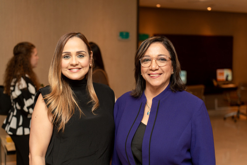 Patricia Hernández e Ivelisse Pichardo