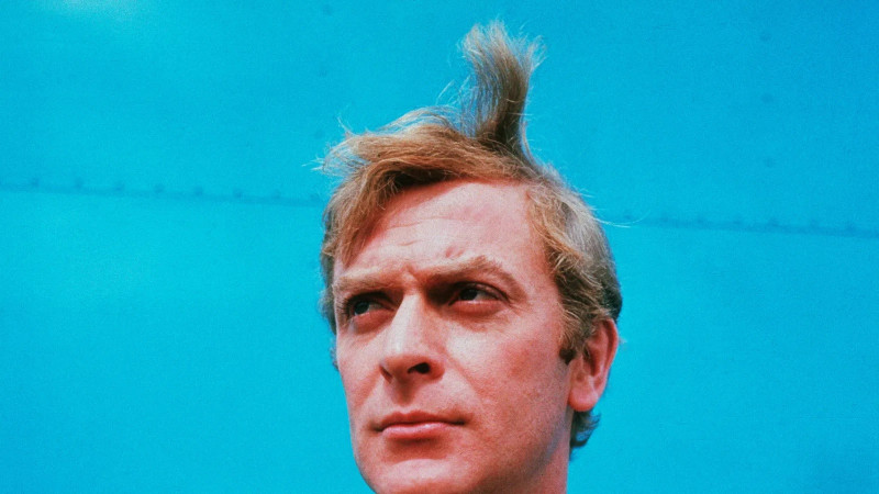 Michael Caine fue un referente de la moda británica a través de sus películas.